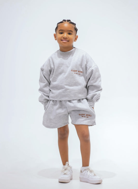 Sweater and Short Pants Set