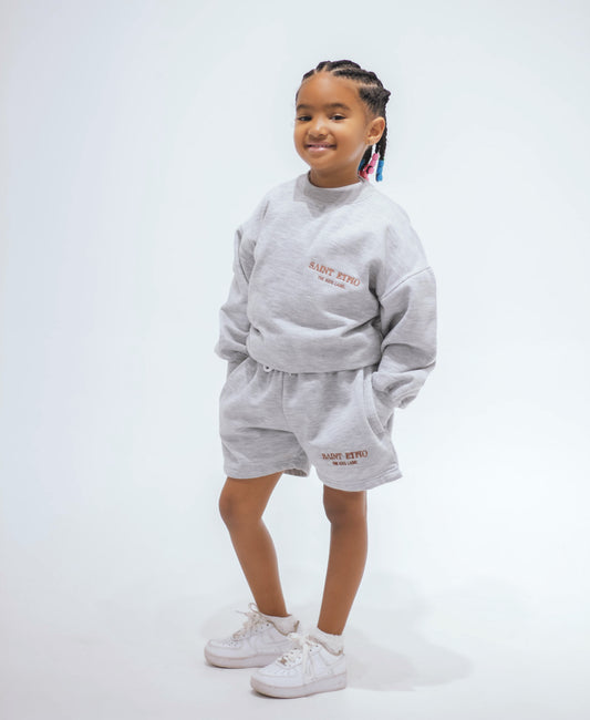 Sweater and Short Pants Set